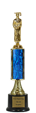 13" Graduate Pedestal Trophy