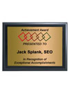 9" Flame Acrylic Award