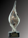 8"x6" Fusion Glass Award