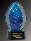 8"x6" Fusion Glass Award