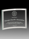 Rectangle Prestige Glass Award