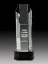 3-D Crystal Octagon Award
