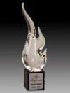 Crystal 4 Column Diamond Award