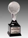 Crystal Golf Ball Award