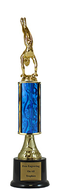 13" Gymnastics Pedestal Trophy