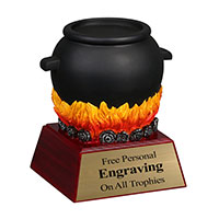 Halloween Resin Trophies and Awards