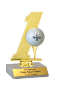 6" Hole In One Trophy