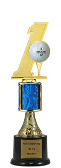 11" Hole in One Pedestal Trophy
