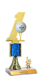 10" Excalibur Hole In One Trim Trophy