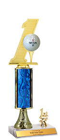 12" Excalibur Hole In One Trim Trophy