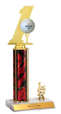 12" Hole in One Trim Trophy