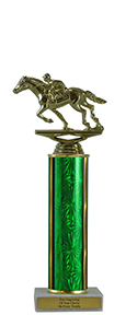 11" Horse Racing Economy Trophy