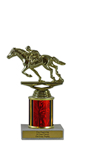 7" Horse Racing Economy Trophy
