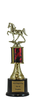 10" Tennessee Walker Pedestal Trophy
