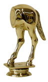 4" Horse Butt Figurine