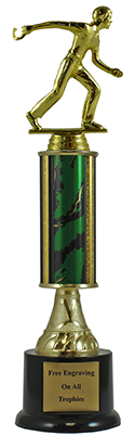 13" Horseshoe Pedestal Trophy