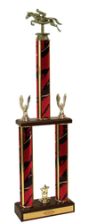 26" Jumping Horse Trophy