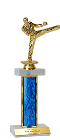 12" Karate Double Marble Trophy