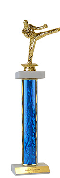 16" Karate Double Marble Trophy