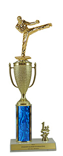 14" Karate Cup Trim Trophy