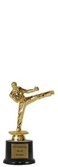 7" Pedestal Karate Trophy