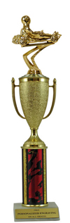 12" Go Kart Cup Trophy