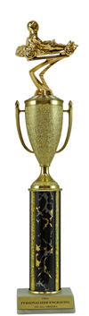 14" Go Kart Cup Trophy