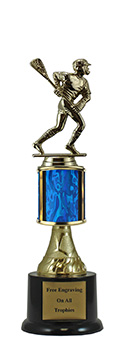 11" Lacrosse Pedestal Trophy