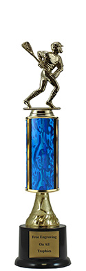 13" Lacrosse Pedestal Trophy