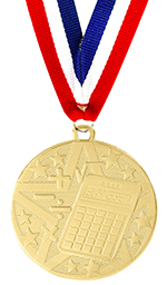 Math Star Medal