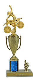 12" Motocross Cup Trim Trophy