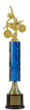 15" Motocross Pedestal Trophy