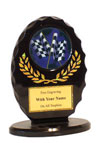 5" Oval Motocross Award