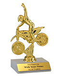 6" Motocross Trophy