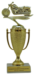 9" Motorcycle Cup Trophy