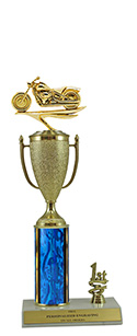 13" Motorcycle Cup Trim Trophy