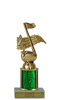 7" Music Note Economy Trophy