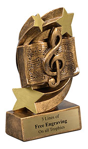 Music Star Performer Trophy