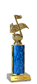 9" Music Note Trophy