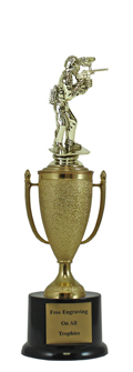 12" Paintball Cup Pedestal Trophy