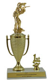 10" Paintball Cup Trim Trophy