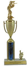 14" Paintball Cup Trim Trophy