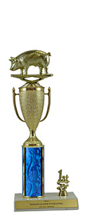 12" Hog Cup Trim Trophy