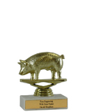 4" Hog Economy Trophy