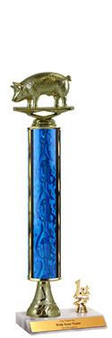 14" Excalibur Hog Trim Trophy