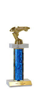 10" Pinewood Derby Double Marble Trophy