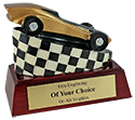 Gold Pinewood Derby Car Award