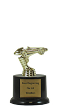 5" Pedestal Pinewood Derby Trophy