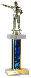 12" Marksman Double Marble Trophy