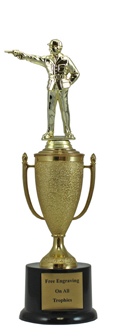 12" Marksman Cup Pedestal Trophy